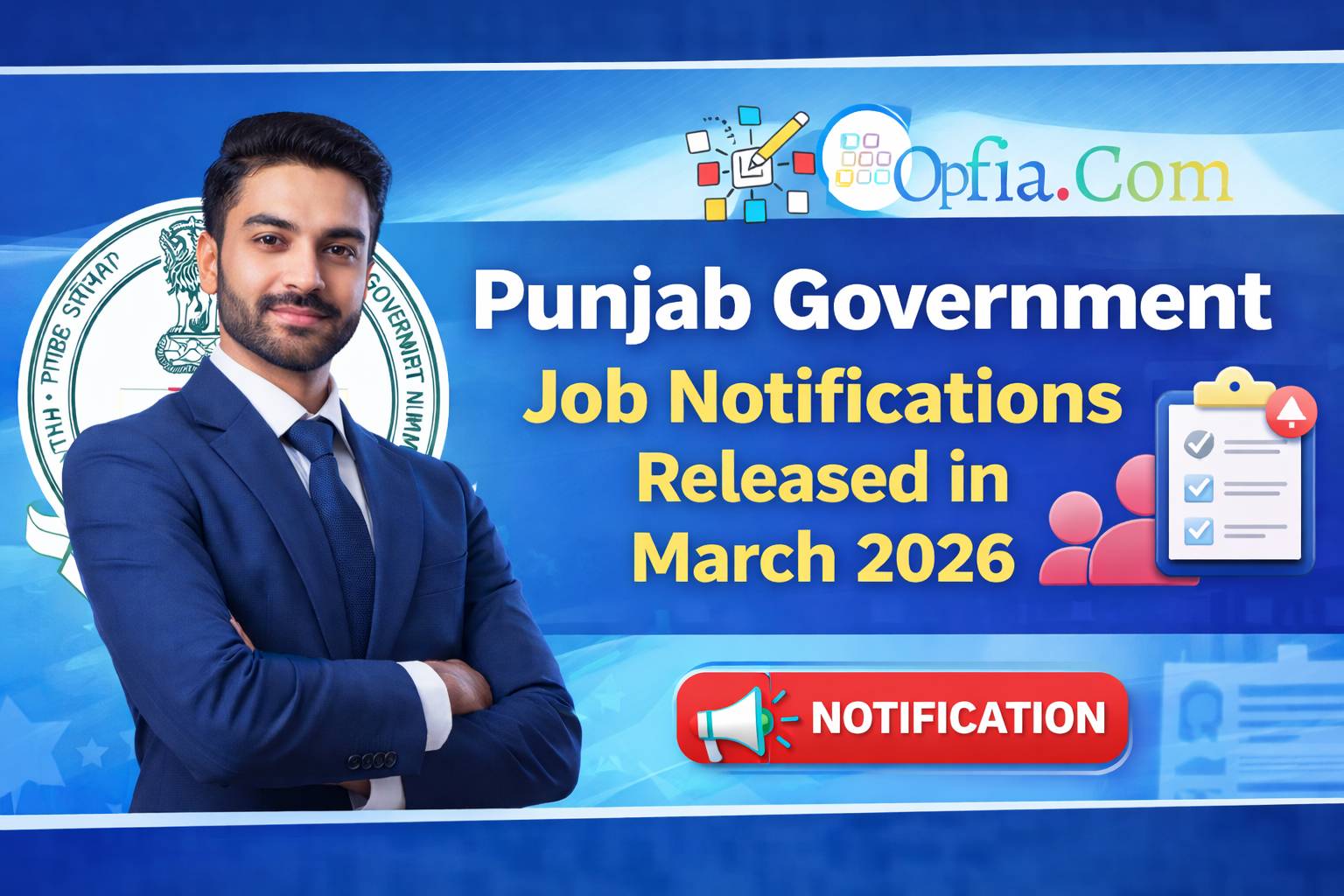 Punjab Government Job Notifications Released in March 2026